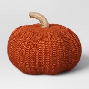 Threshold Textured Orange Pumpkin Decor